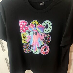 Kids Black Graphic Tee